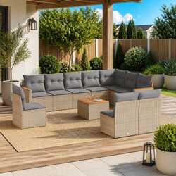 Your Perfect 11 Piece Garden Sofa Set Awaits