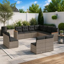 Create Your Perfect Outdoor Space with 11 Piece Sofa Set