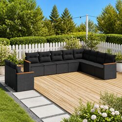 You're Going to Love This 10-Piece Garden Sofa Set