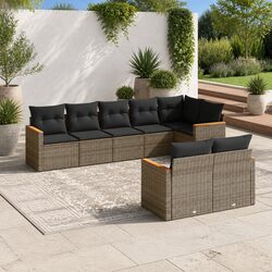 Create Your Outdoor Retreat with 8-Piece Sofa Set