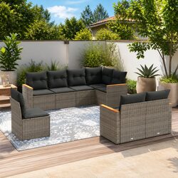 Create Your Perfect Outdoor Space with an 8-Piece Sofa Set