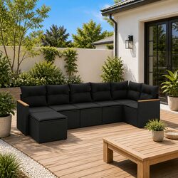 Your Perfect 7 Piece Garden Sofa Set for Outdoor Fun