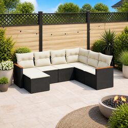 Create Your Ideal Outdoor Space with 7-Piece Sofa Set