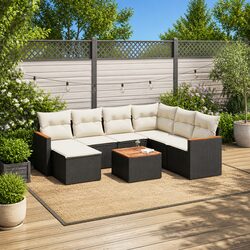 Invite Comfort into Your Outdoor Area with 8 Piece Sofa Set