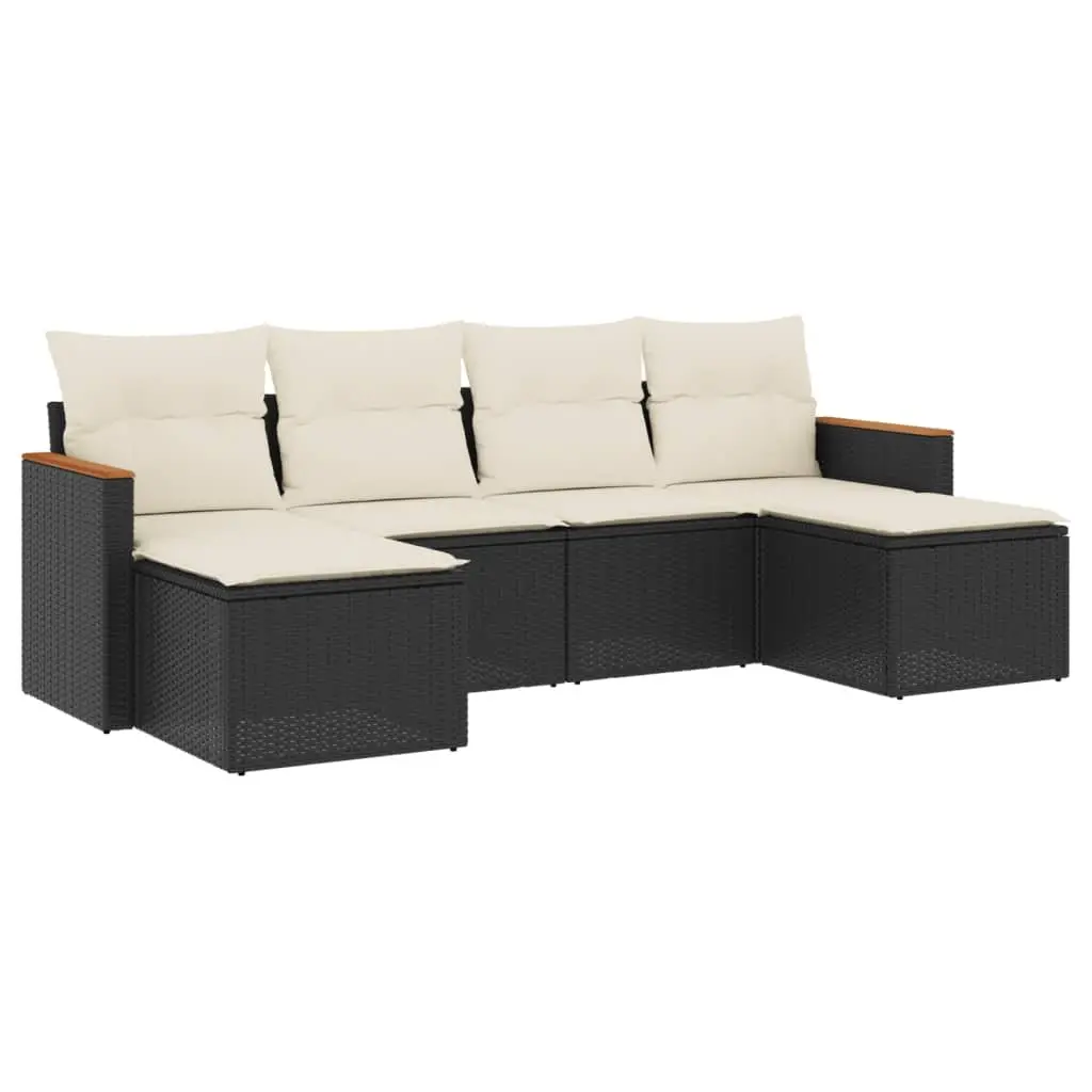 6-Piece Modular Outdoor Sofa Set