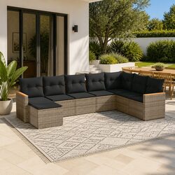 Create an Inviting Space with Our 8-Piece Garden Sofa Set