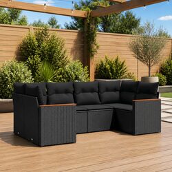 Your Ideal 6-Piece Modular Garden Sofa Set