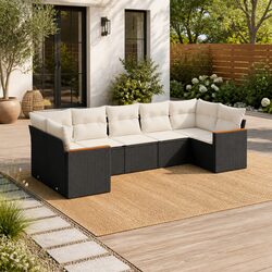 Your Outdoor Space Awaits with This 7 Piece Sofa Set