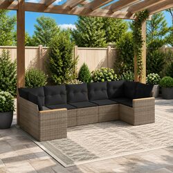 Your Outdoor Comfort Awaits with This 7-Piece Sofa Set