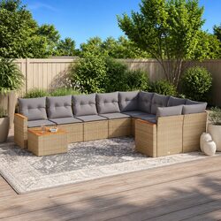You’ll Love This 10 Piece Garden Sofa Set for Outdoors