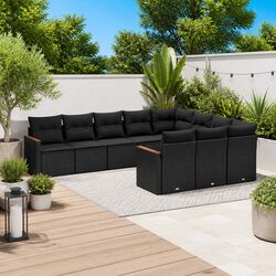 Get Ready for Outdoor Comfort with This 10 Piece Sofa Set