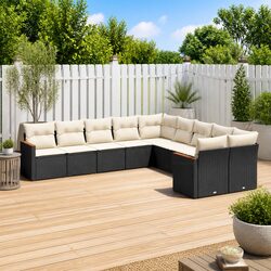 Get Comfortable Outdoors with This Garden Sofa Set