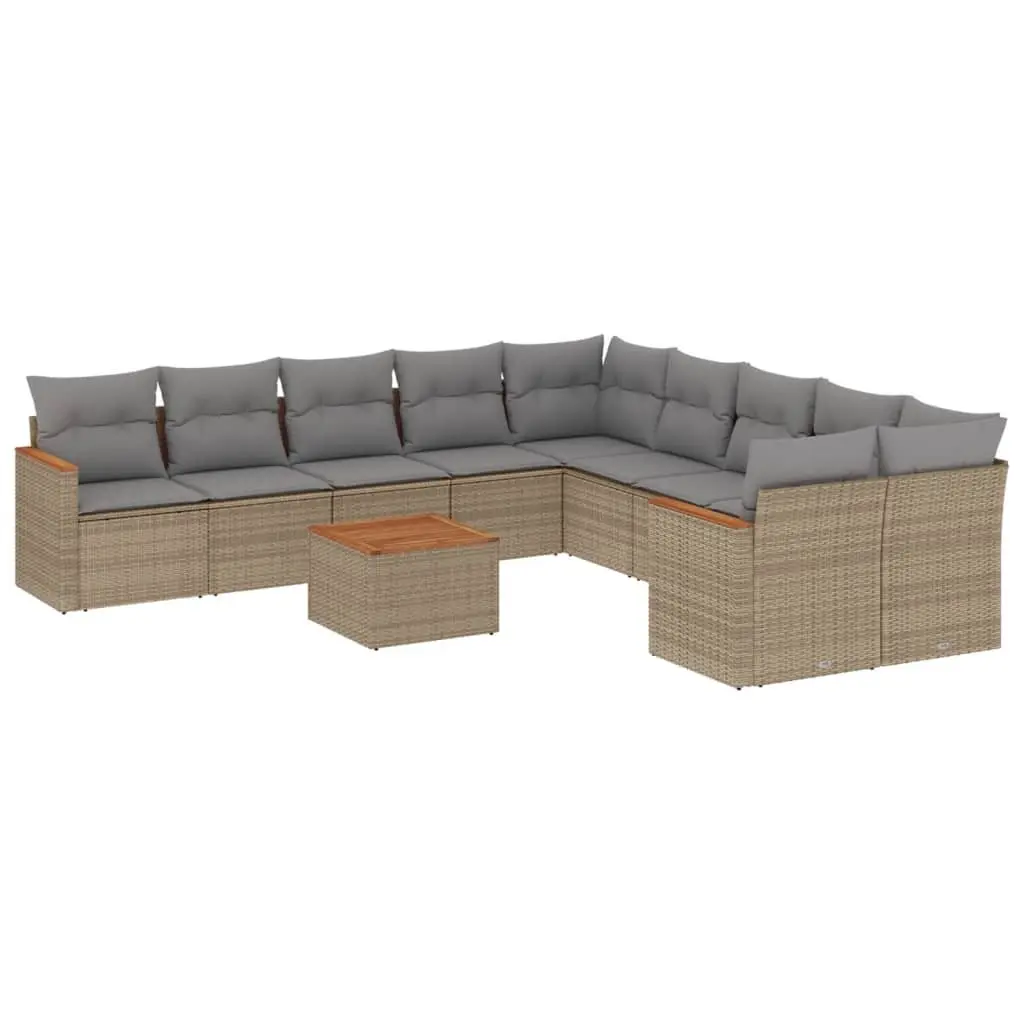 11-Piece Garden Sofa Set