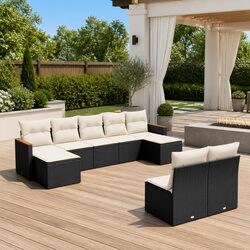 Create Your Perfect Outdoor Space with 9 Piece Sofa Set