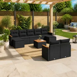 Your New Favorite 10-Piece Garden Sofa Set for Outdoor Relaxation