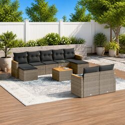 Discover Comfort with This 10-Piece Outdoor Sofa Set