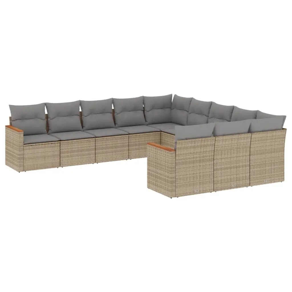 11-Piece Garden Sofa Set for Relaxation