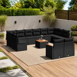 Your Perfect 13-Piece Garden Sofa Set Awaits You