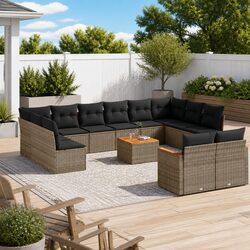 Your Friendly 13-Piece Garden Sofa Set Awaits