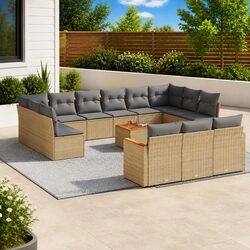 Your Friendly 14 Piece Garden Sofa Set for Outdoor Living