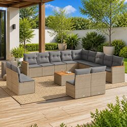 Friendly 14 Piece Garden Sofa Set – Your Outdoor Solution