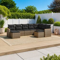 Create Your Outdoor Oasis with a 9 Piece Sofa Set