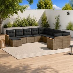 Your 11-Piece Modular Garden Sofa Set Awaits