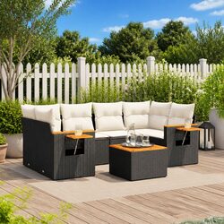 Create a Welcoming Space with 7 Piece Garden Sofa Set