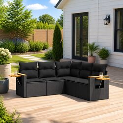 Your Perfect 5-Piece Modular Outdoor Sofa Set Awaits