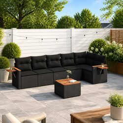 Your 7 Piece Outdoor Sofa Set Awaits You