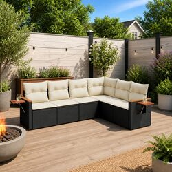 Welcome to Your New 6 Piece Garden Sofa Set Experience