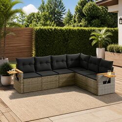 Create Your Cozy Outdoor Space with a 6-Piece Sofa Set