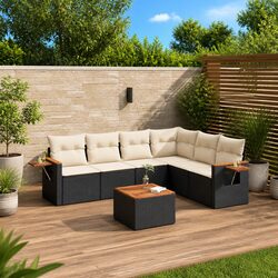 Your Friendly 7 Piece Outdoor Sofa Set Awaits You