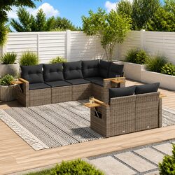 Friendly Modular 7-Piece Outdoor Sofa Set for Your Home