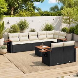 Your New Favorite 9-Piece Garden Sofa Set Awaits