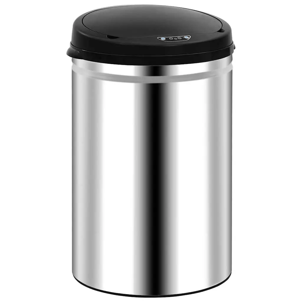 Automatic Sensor Dustbin 30L Silver Stainless Steel