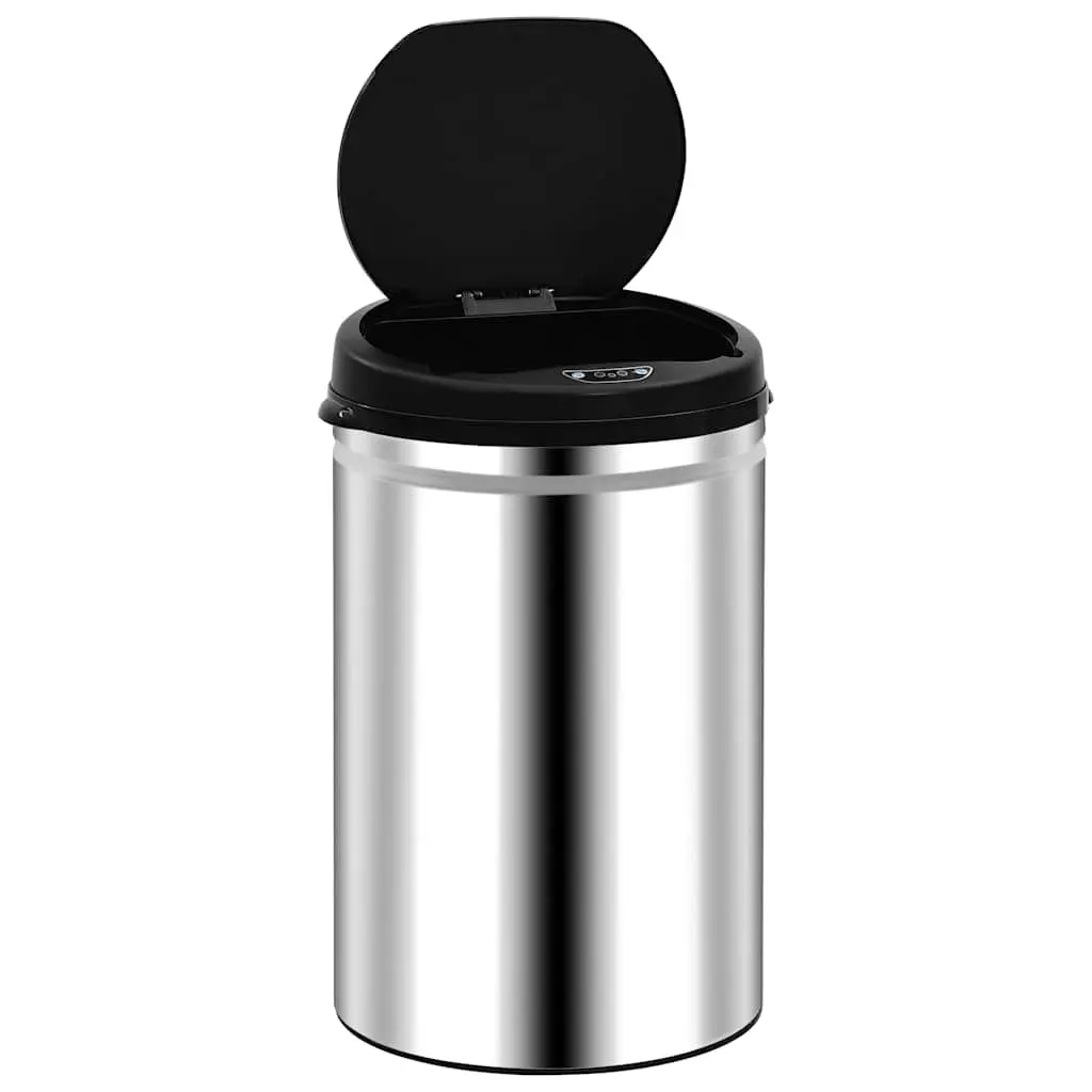 Automatic Sensor Dustbin 30L Silver Stainless Steel