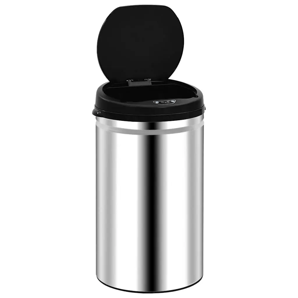 Automatic Sensor Dustbin Touch-Free 40L Silver