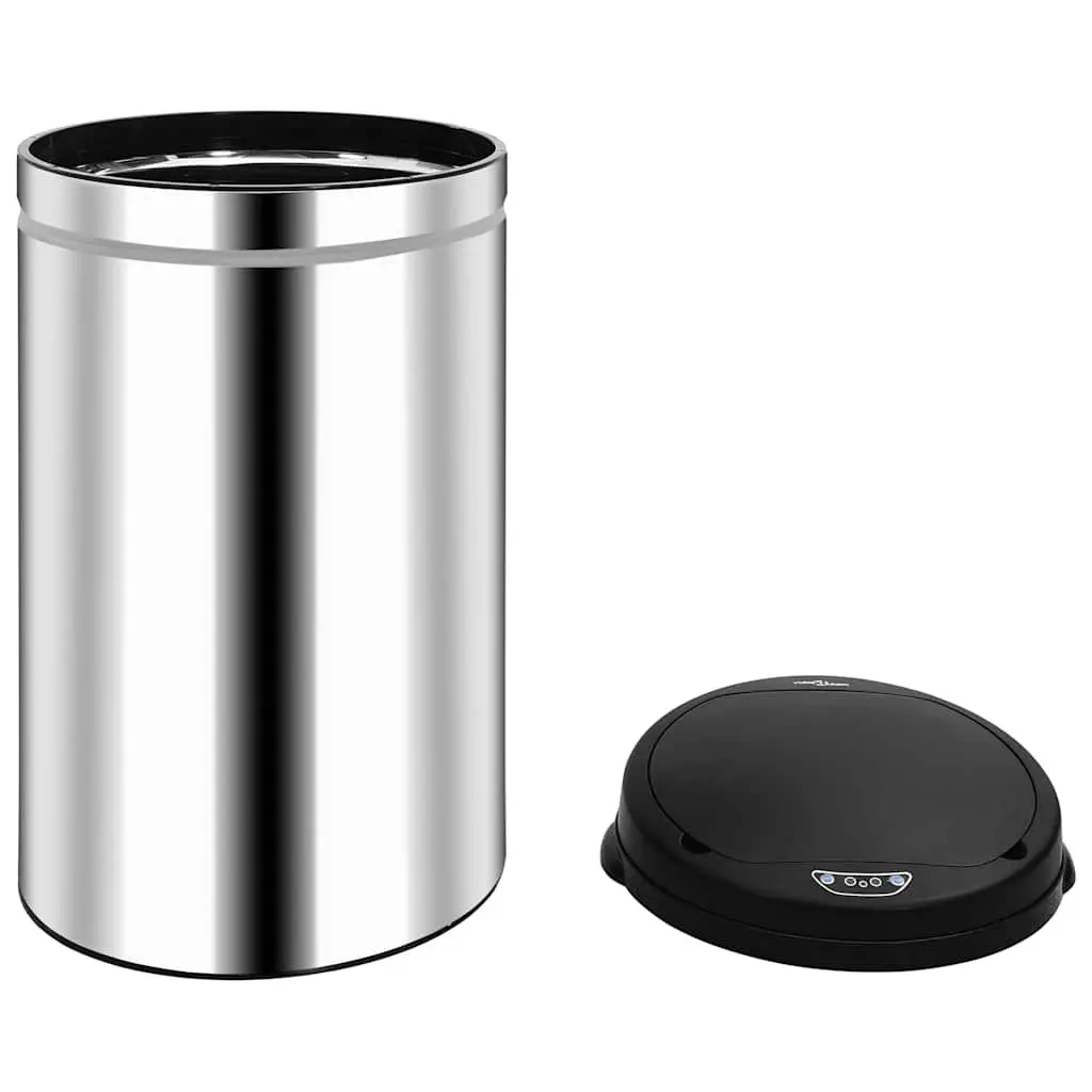 Automatic Sensor Dustbin Touch-Free 40L Silver