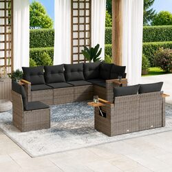 Your Perfect 8-Piece Garden Sofa Set Awaits