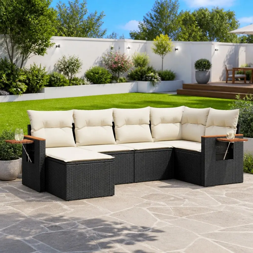 6 Piece Outdoor Sofa Set