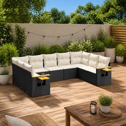 Your New Favorite 9 Piece Garden Sofa Set for Relaxation