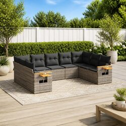 Your Perfect Outdoor Companion: 9-Piece Sofa Set