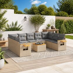 Your Outdoor Oasis Awaits with a 10 Piece Sofa Set
