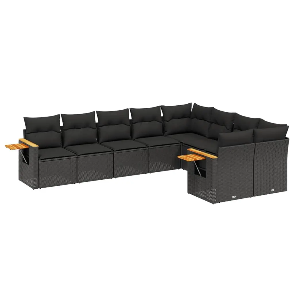 9 Piece Modular Garden Sofa Set