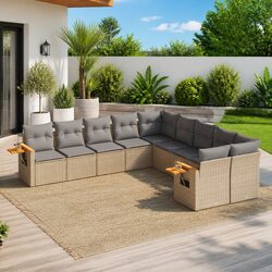 Enhance Your Outdoor Space with a 10-Piece Sofa Set