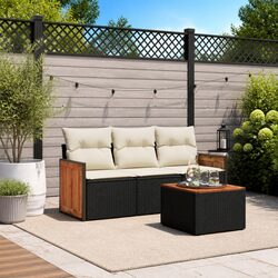 Friendly Black Outdoor Sofa Set for Your Space
