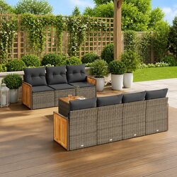 Get Cozy with Our 8 Piece Outdoor Sofa Set