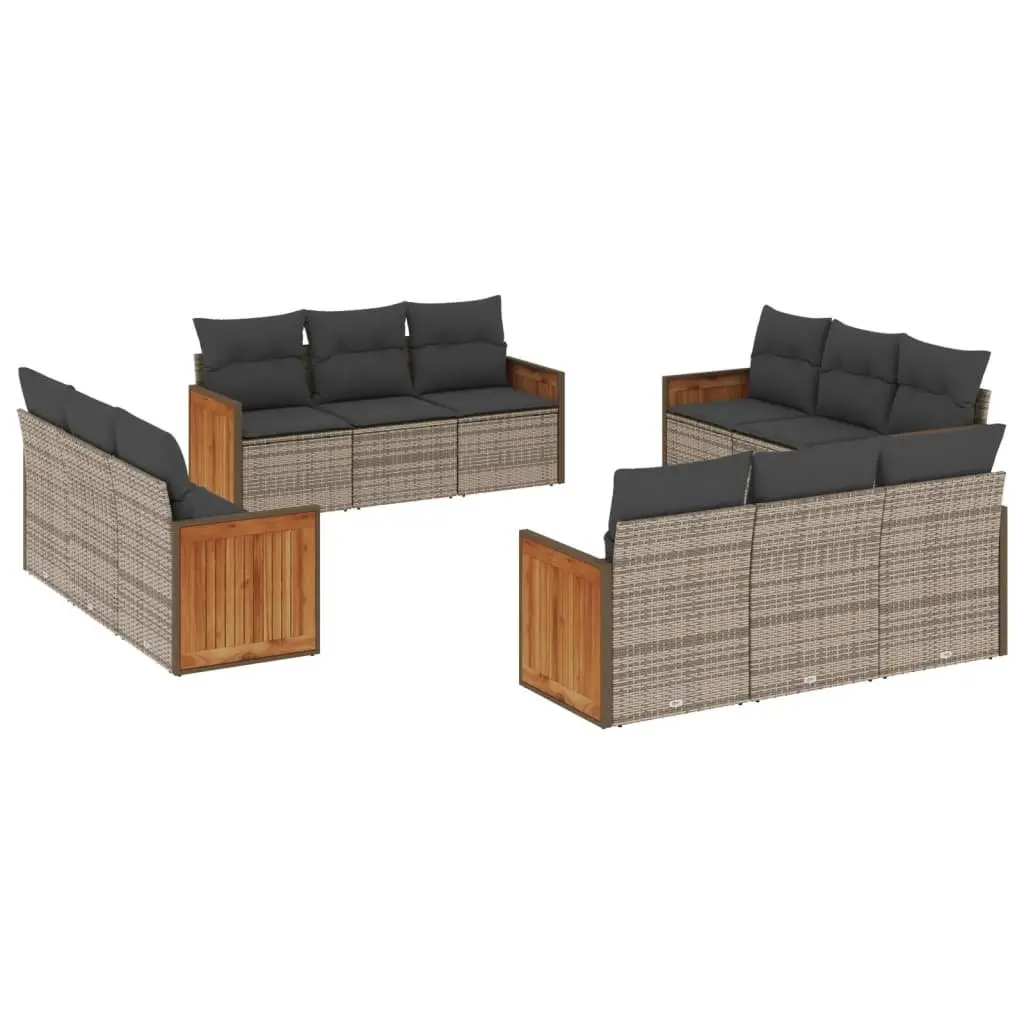 12-Piece Garden Sofa Set for Relaxation
