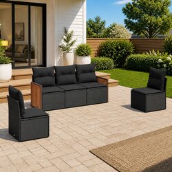 Your Perfect 5 Piece Garden Sofa Set Awaits